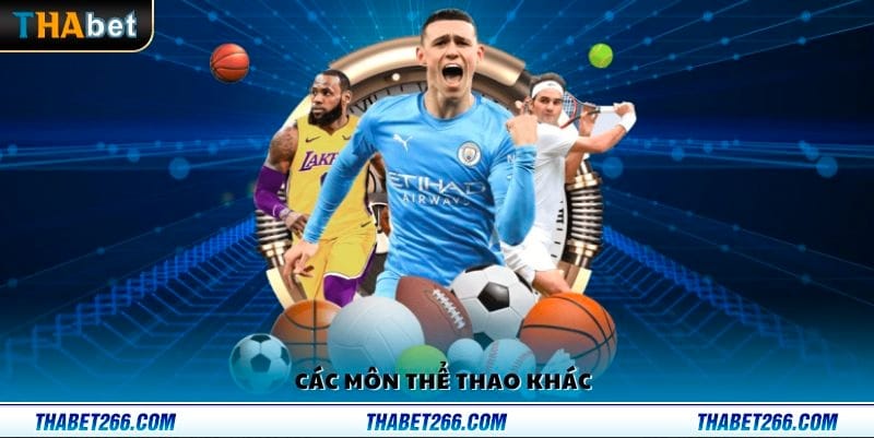 Đa dạng các môn thể thao khác